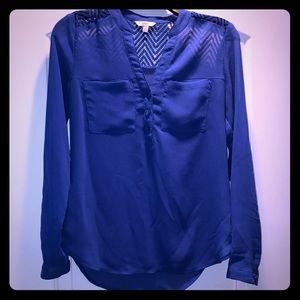 Juniors Royal Blue Top